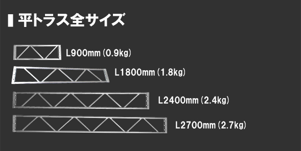 平トラス全サイズ