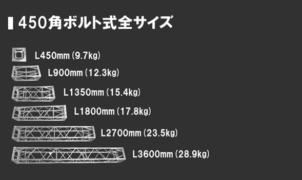 450角ボルト式全サイズ